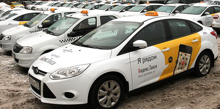 Оклейка Яндекс Такси Фото